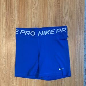 Nike Pro Royal Blue Shorts